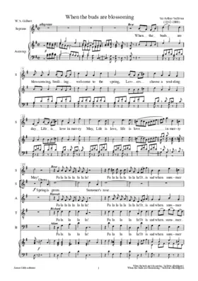 When the buds are blossoming (Ruddigore)