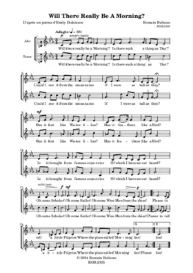 Will there really be a Morning?