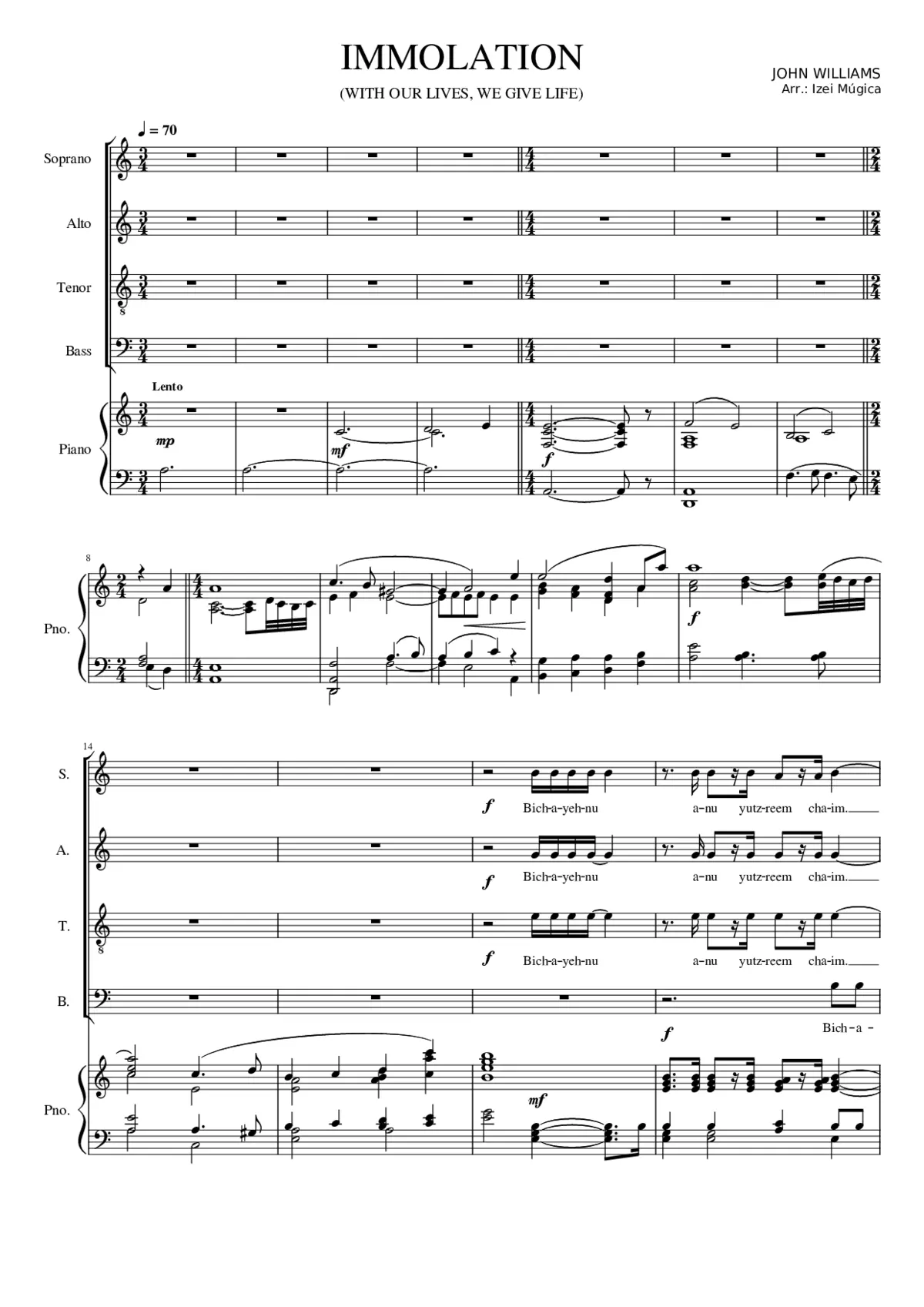 Schindler's List Theme - Page 1