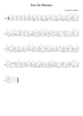 Tres De Morales