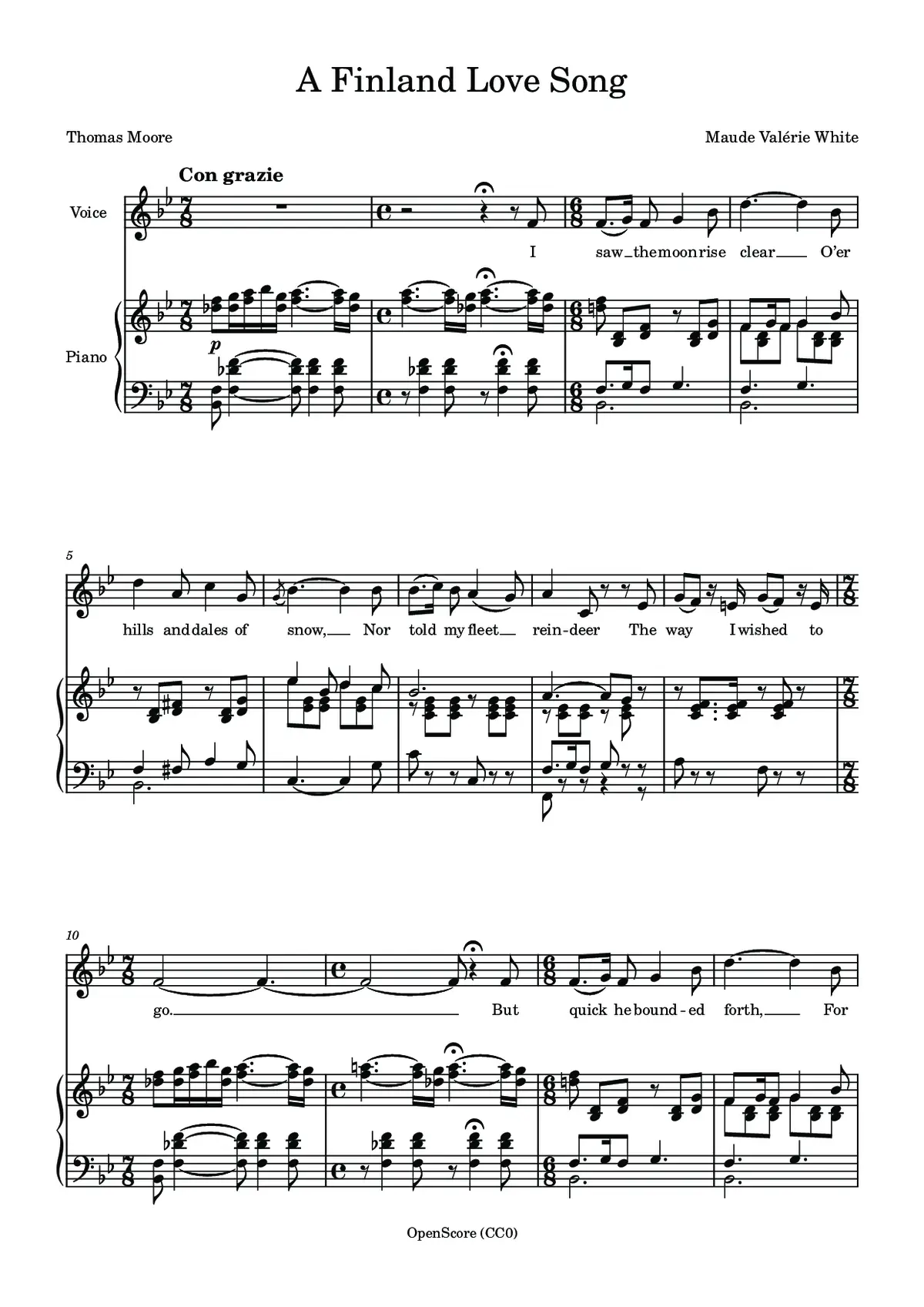 A Finland Love Song - Page 1