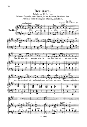 Der Asra, Op.133