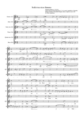 Stella ista sicut flamma