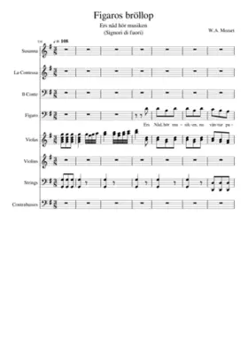 Le nozze di Figaro K.492