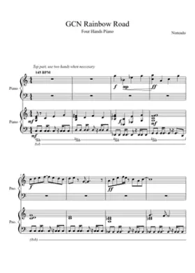 mario kart 64 - rainbow road