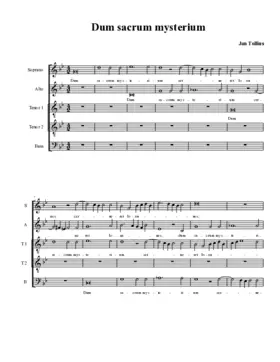 Dum sacrum mysterium