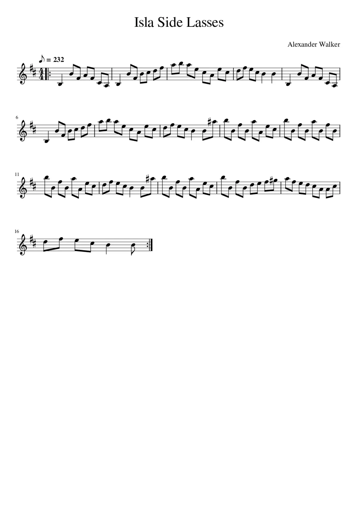 Isla Side Lasses - Page 1