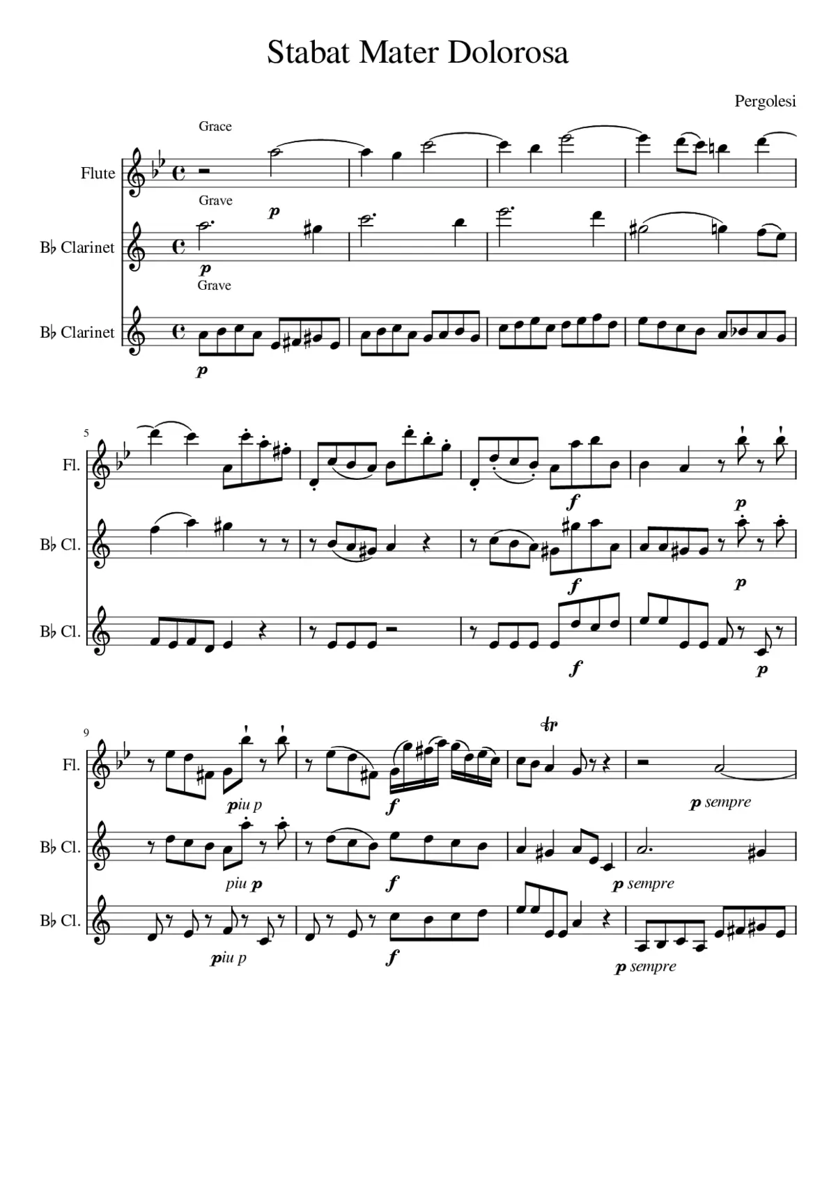 Stabat Mater Gloriosa - Page 1