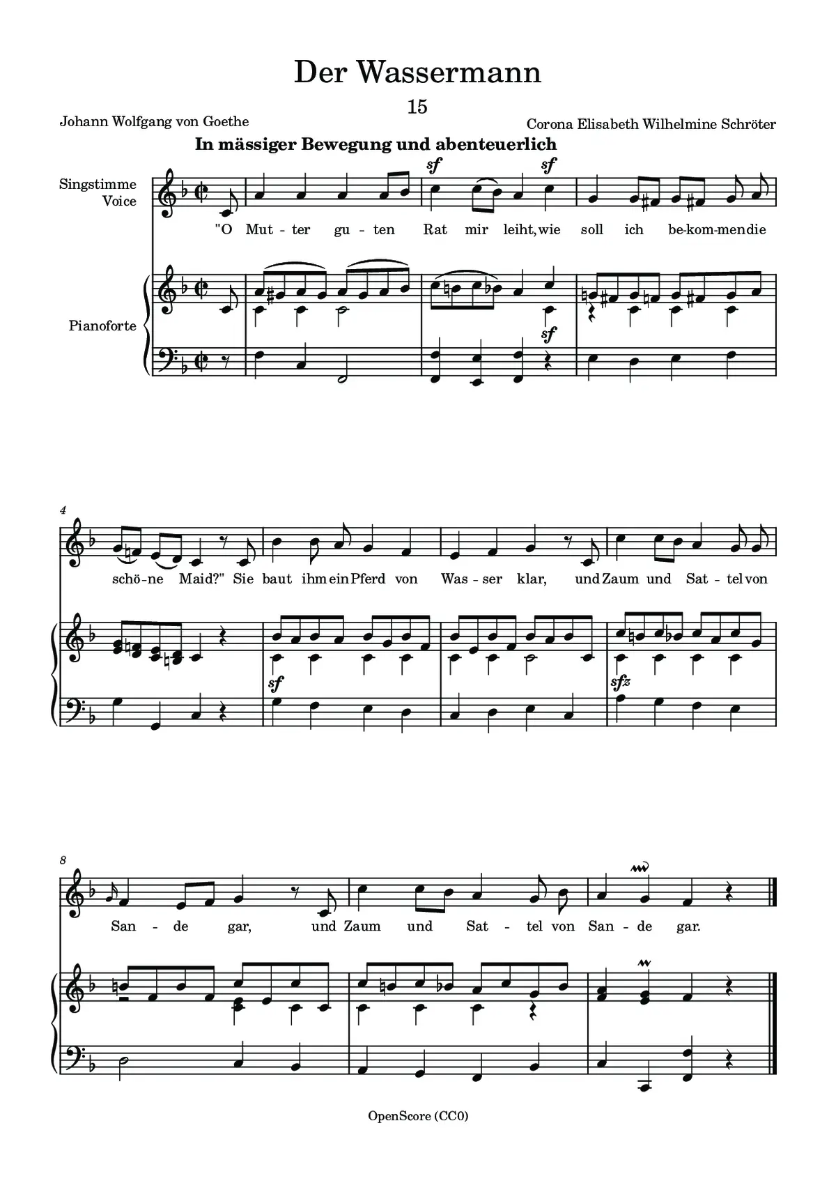 Der Wassermann - Page 1