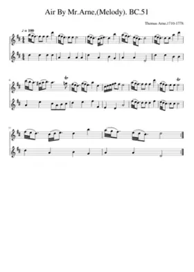Air By Mr.Arne(Melody). BC.51