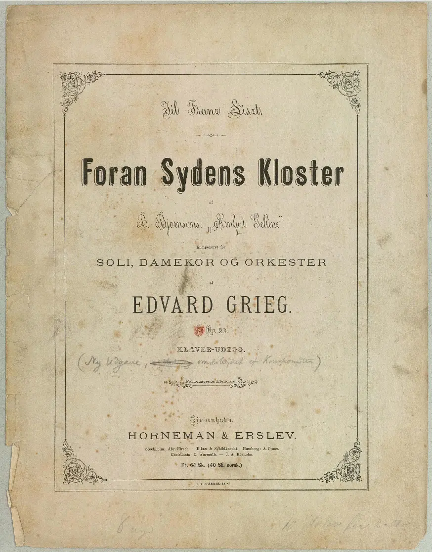 Foran Sydens kloster - Page 1