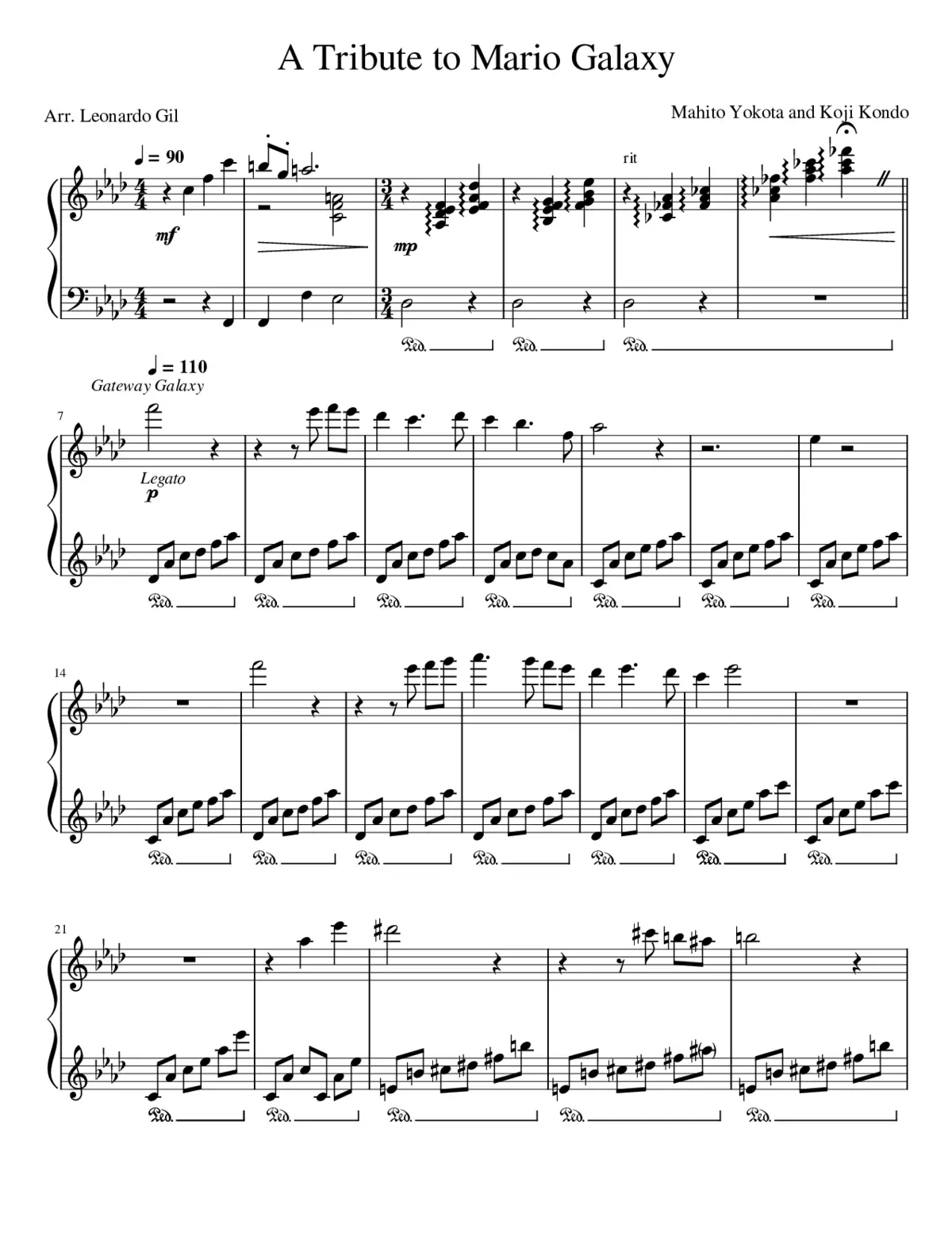 Super Mario Galaxy OST - Page 1