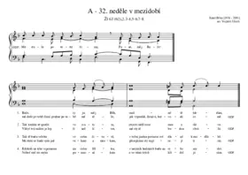 A - 32. neděle v mezidobí