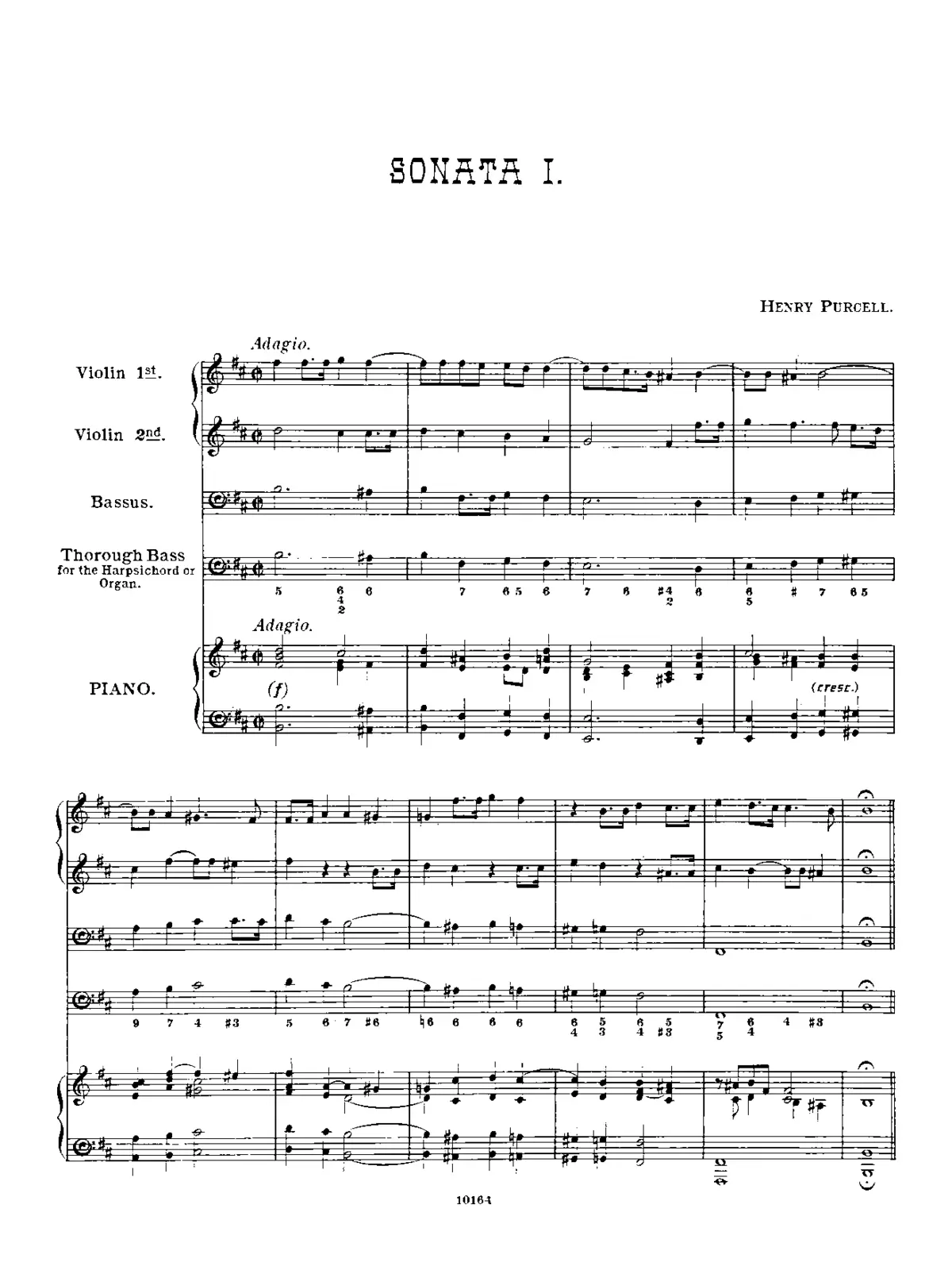 Sonata No.1 in B minor - Page 1