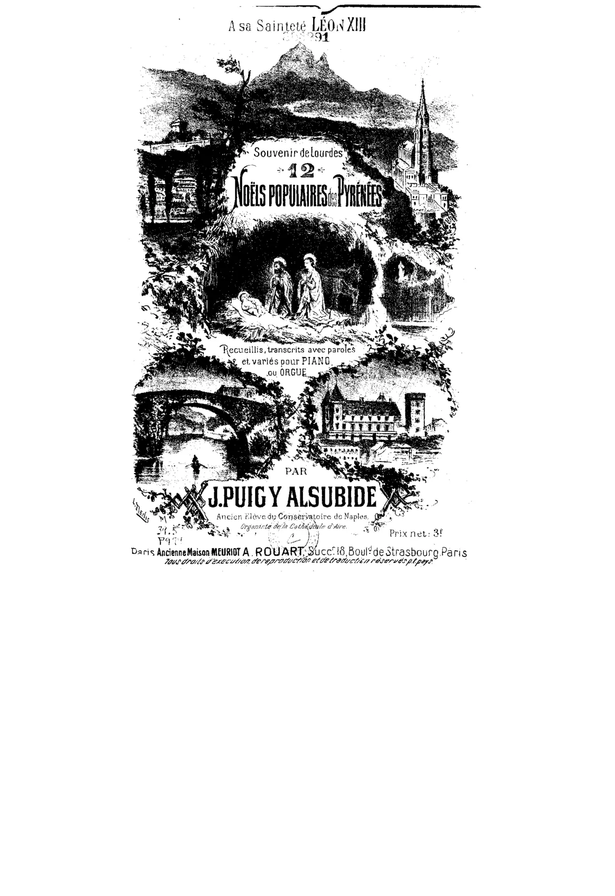 12 Noëls Populaires des Pyrénées - Page 1