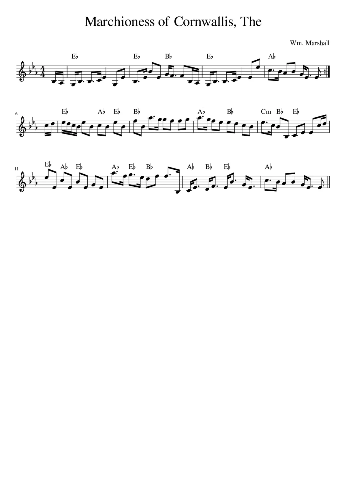 The Marchioness of Cornwallis - Page 1