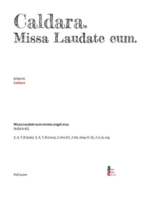 Mass in C major 'Laudate eum omnes angeli eius'