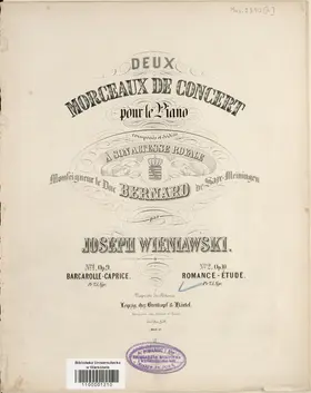2 Morceaux de concert