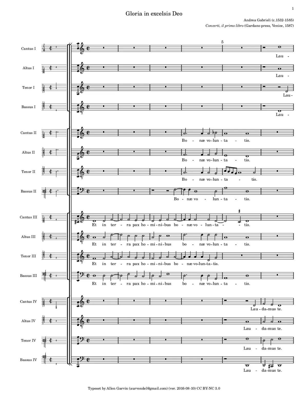 Gloria a 16 - Page 1