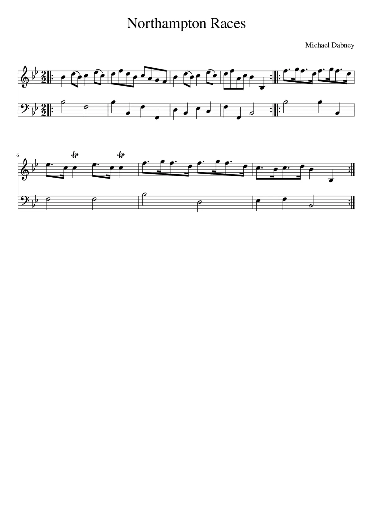 Northampton Races - Page 1