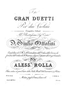 3 Grand Duos for 2 Violins or Violin and Viola