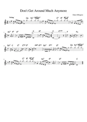 Don't get around much anymore