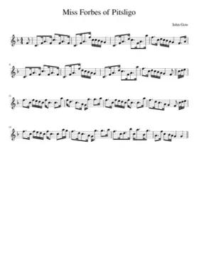 Miss Forbes of Pitsligo