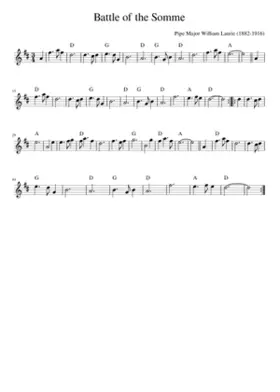 the Battle of the Somme