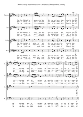 When I survey the wondrous cross