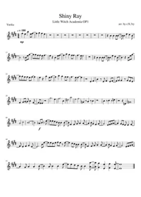 little witch academia - shiny ray tv size