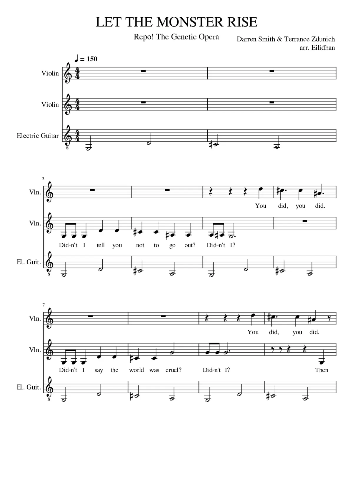 repo the genetic opera - let the monster rise - Page 1