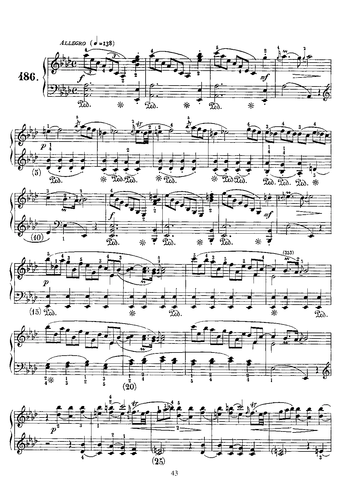 Keyboard Sonata in A-flat major - Page 1