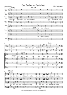 Der Zecher als Doctrinair