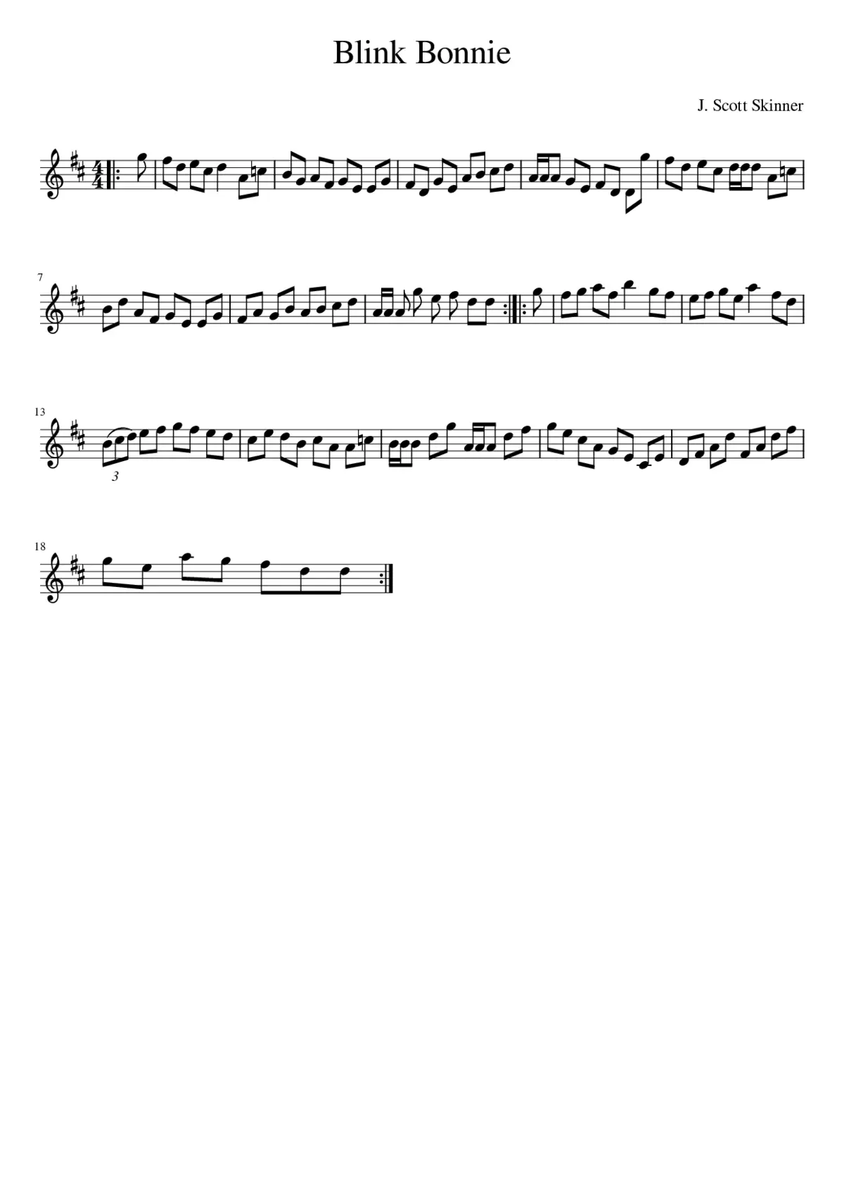 Blink Bonnie - Page 1