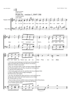 Es ist fürwahr ein köstlich Ding SWV 190