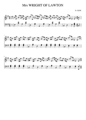 Mrs WRIGHT OF LAWTON