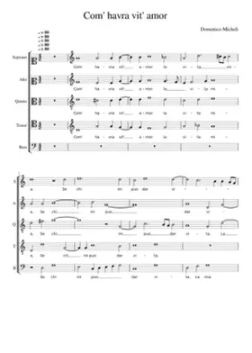 Com' havra vit' amor