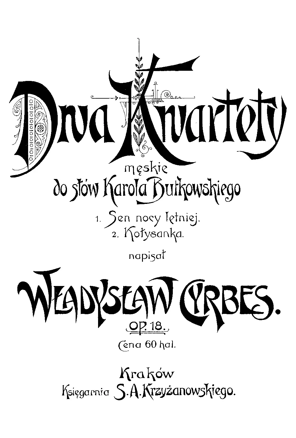 2 Kwartety męskie - Page 1