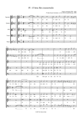 O Iesu Rex immortalis