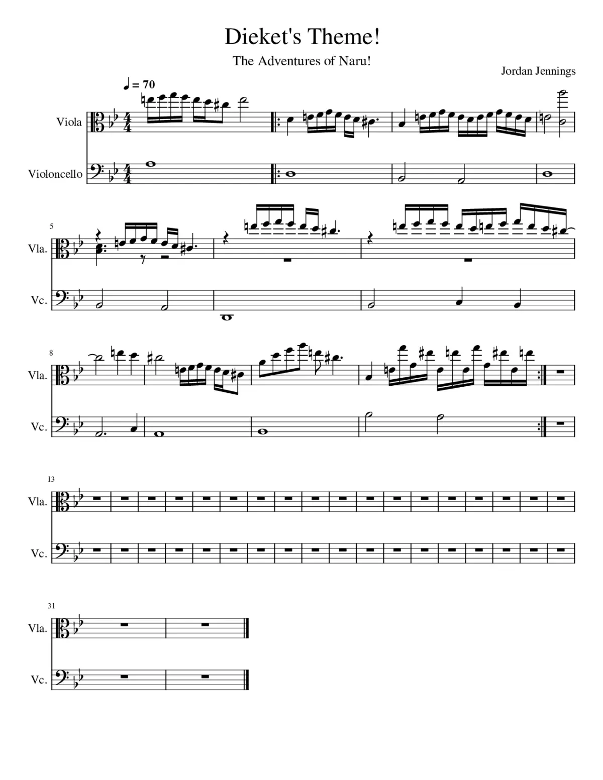 Dieket's Theme! - Page 1