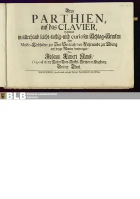 3 Clavier-Parthien, Teil 3