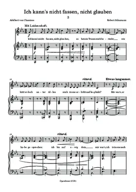 Ich kann’s nicht fassen