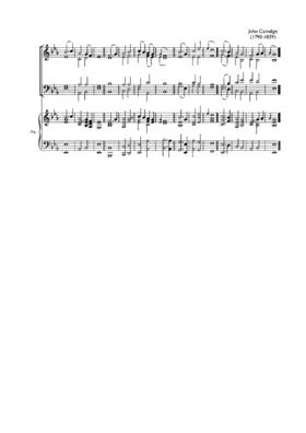 Double chant in E flat major II