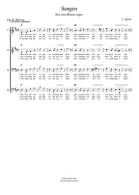 Sangen (Ret som Ørnen stiger)