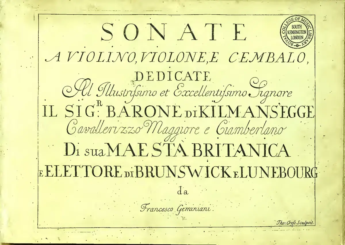 12 Violin Sonatas - Page 1