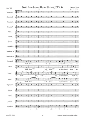 Wohl dem, der den Herren fürchtet (Psalm 128), SWV 44