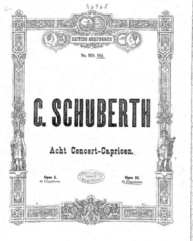 Zwei Concert-Capricen