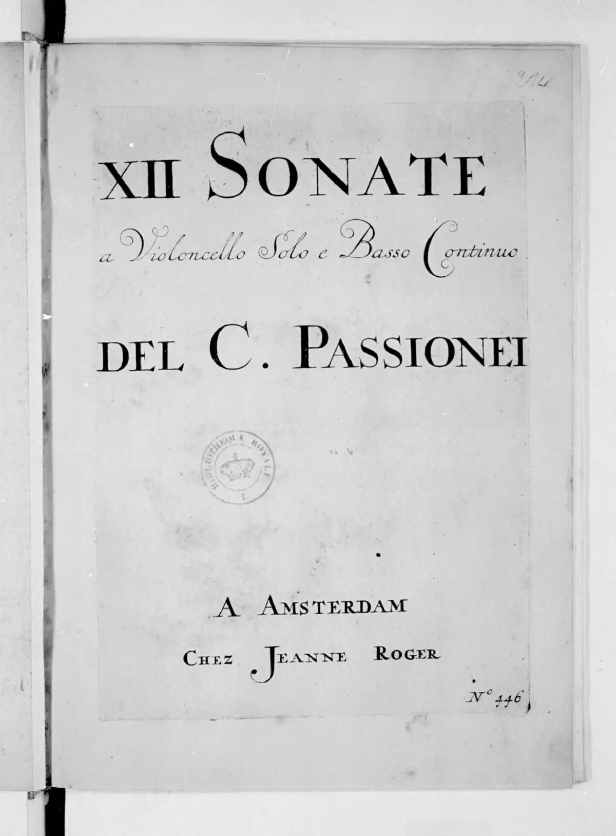 12 Cello Sonatas - Page 1