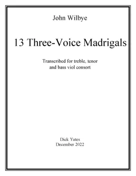 13 Three-Voice Madrigals