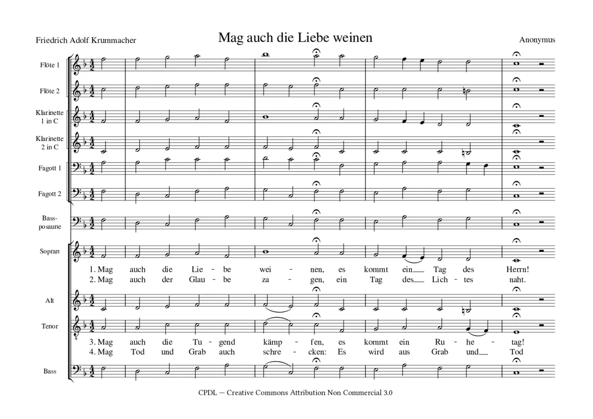 Mag auch die Liebe weinen - Page 1